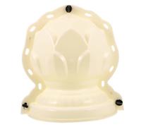 EXCEART Moule à Béton Moule De Clôture De Jardin Coffrage pour Colonne Romaine Balustrade Décorative Forme De Lotus Aménagement Paysager