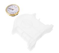EXCEART Moule à Horloge en Silicone pour Résine Époxy avec Chiffres Romains Haute Précision, Facile à Démouler et Nettoyer, pour Projets DIY et Décoration Murale