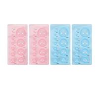 EXCEART Moule à Quilling Demi-sphère 3D en Abs 4 Pièces Léger pour Fabrication D'artisanat Papier en Relief pour Garçon et Filles et Loisirs Créatifs