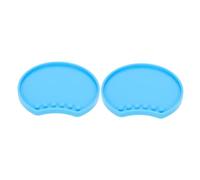 EXCEART Moule Artisanal en Silicone pour Résine Époxy 2 Pièces, Léger et Facile à Ranger, pour Fabriquer des Bandeaux et Bijoux DIY Faits Main