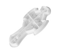 EXCEART Moule en Silicone Blanc pour Décoration D'église Formes Croix et Ange, Adapté la Résine Époxy et Argile, pour Créations Détaillées et Production en Série