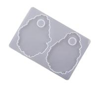 EXCEART Moule Silicone Plateau Créatif Non Adhérent pour Résine Époxy 7.76X5.20 Pouces Outil Bricolage DIY pour Fabrication Bijoux Et Décoration Maison