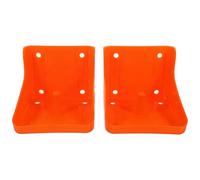 EXCEART Nourrisseur Professionnel pour Chevaux et Porte-bloc de Sel Pratique pour Élevage, Usage Ferme D'animaux, Lot de 2 Porte-sel Cylindriques en Pp Robustes et Faciles à Assembler