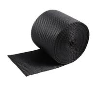 EXCEART Organisateur de Câbles pour Tapis en Polyester Noir Fixation Protège et Fixe Les Câbles Sol pour Maison et Bureau