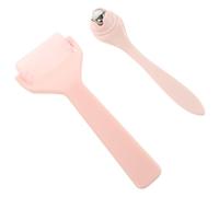 EXCEART Outil de massage visage avec rouleau froid en acier, rouleau de glace pour yeux, 1 set simple pour soin de la peau et massage facial en voyage