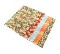 EXCEART Papier D'emballage Présent Coloré 5 Pièces, Papier Créatif Japonerie à Motifs Aléatoires, Multi-usages, pour Emballages Festifs, Loisirs Créatifs, Présents Style Aléatoire