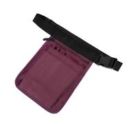 EXCEART Paquet Banane Professionnel pour Coiffure Violet Pochette à Outils de Barbier Multifonction Plusieurs Poches Léger et Réglable pour Salon de Coiffure et Voyages Compact et Solide