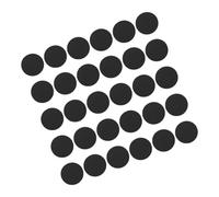 EXCEART Pastilles Magnétiques Rondes 20 X 2 Mm, Lot de 30 Aimants Adhésifs Noirs, Disques Flexibles pour Loisirs Créatifs et Organisation Maison, Aimants pour Réfrigérateur avec Support
