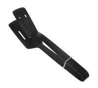 EXCEART Pince et Spatule en Silicone Noir Cuisine, Opération Simple et Performance Fiable, pour Cuisiner Steaks, Œufs et Barbecue
