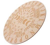 EXCEART Planche de Divination en Bois Khaki Décorative et Fiable, Accessoire pour Aider à Prendre des Décisions Lors de Mariages ou Fêtes Fête des Mères