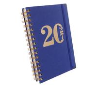 EXCEART Planificateur Journalier Mensuel 2027, Format 8,3x5,7 Pouces | Organisation Visuelle, Dates Préimprimées, Papier et Métal, Format Portable, pour Étudiants et Professionnels Occupés