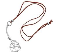 EXCEART Porte-Collier En Cristal Collier Cordon Porte-Pierre Vide Collier En Pierre Cage Pendentif Porte-Pierre Collier De Remplacement Corde Pour La Fabrication De Bijoux À Bricoler
