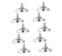 EXCEART Porte-Drapeau Miniature en Plastique 10Pcs Support Stable pour Drapeaux de Bureau Décoration Pratique pour Fête et Événements Petit Accessoire Coloré pour Table