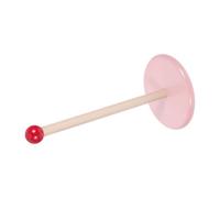 EXCEART Porte-Rouleau de Papier Hygiénique en Bois Massif Autoportant, Support Vertical 2-en-1 pour Essuie-Tout et Film Alimentaire, Base Stable Cuisine, Salle de Bain et Bureau,