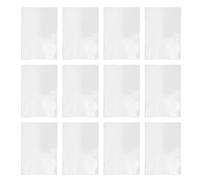 EXCEART Protège-cahier Transparent en Pvc Antidérapant Couverture Claire 12 Pièces pour Notes et Journaux Adaptée aux Activités de Scrapbooking à L'école