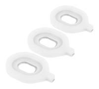 EXCEART Rondelles en Plastique Blanc et Assurant un Son Équilibré Kit de 3 Accessoires de Trompette Améliorant la Qualité Sonore pour Réparation D'instrument pour Professionnels