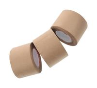 EXCEART Ruban Adhésif Kraft Activé par L'eau 6 Cm Large, 3 Pièces, Ruban Adhésif pour Encadrement et Loisirs Créatifs, Papier Kraft Brun Résistant pour Aquarelle et Collage Artistique