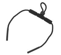 EXCEART Sangle Flottante en Silicone pour Lunettes de Sport Nautiques, Maintien Sécurisé et Flottabilité pour Rafting et Pêche la Dérive, Couleur Noire