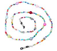 EXCEART Sangles de Lunettes Réglables en Verre et Abs Légères et Portables Résistance la Casse Chaîne Créative et Délicate pour Lunettes de Soleil
