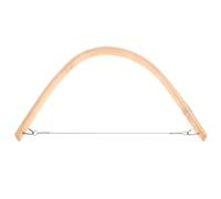 EXCEART Scie à Main Découpe du Bois en Fil D'acier et Bambou, Forme en Arc Meilleure Stabilité Vibrations, pour Menuisiers Professionnels et Amateurs