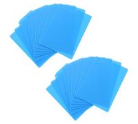 EXCEART Séparateurs de Disques Vinyles DIY 50 Pièces en PVC pour Classement | Onglets Inscriptibles, Repérage Rapide, Conservation Longue Durée, Style Album Raffiné