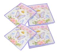EXCEART Serviettes Design Décoratif Adorable en Papier Imprimées 100 Pcs Colorées Forte Absorption D'eau pour Fête et Usage