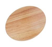 EXCEART Siège Rond de Remplacement en Bois, 35cm, Confort Ergonomique | Assise Classique Couleur Khaki, Nettoyage Facile, Usage Restaurant et Réunions Sociales, Forme Ronde