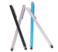 EXCEART Stylet pour Écran Tactile de Précision 4pcs Compatible Tablette et Smartphone, Matériau Métal et Plastique, Prise en Main Confortable pour Dessin et Écriture