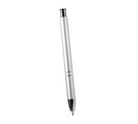 EXCEART Stylo à bille lumineux stylo à bille presse lampe de poche metal liseuse presse à bille s à bille en métal remplaçable avec des lumières style en métal