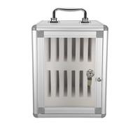 EXCEART Support de téléphone Portable pour Salle de Classe, boîte de Rangement Portable à 12 emplacements pour téléphone, Armoire de Rangement pour Prison pour école, Bureau, réunion