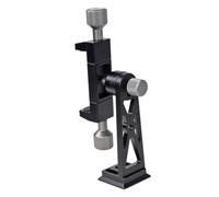 EXCEART Support de Téléphone Rotatif Adaptateur Trépied pour Smartphone Pince Pivotante avec Griffe Porte-Accessoires