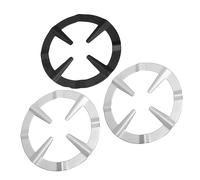 EXCEART Support de Wok en Fonte Lot de 3 Anneaux Réutilisables pour Cuisinière à Gaz Pratique et à L'Usure Accessoire Cuisine pour Maison et Restaurant