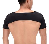 EXCEART Support d'épaule chauffant de manche de compression d'épaule pour la récupération de blessure soulagement de douleur chronique (Taille L)