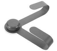 EXCEART Support Mural pour Pèse-personne Numérique Adhésif Réglable Sans Perçage en Acier au Carbone 1 Pièce Structure Fine pour Salle de Bain et Verre
