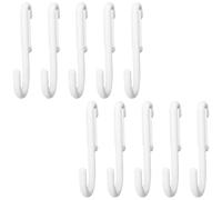 EXCEART Supports d'Outils pour Panneaux Perforés 10 Pièces Crochets J Plastique pour Bijoux et Clés à la Maison