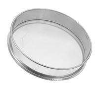EXCEART Tamis Rond en Acier Inoxydable 25 Cm à Mailles Fines - Passoire Filtrante Polyvalente pour Peinture, Émaux et Argile - Outil Professionnel pour Poterie et Céramique, Filtre