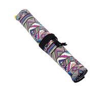 EXCEART Trousse à Pinceaux Toile Emplacements De Rangement Artistique Support De Pinceaux pour Aquarelle Et Outils De Peinture pour Organiser Et Transporter Vos Fournitures Artistiques