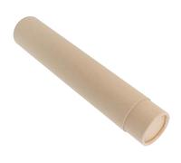 EXCEART Tube Extensible en Papier Kraft au Design Rustique pour Rangement de Dessins et Peintures, Boîte de Stockage Ajustable pour Posters et Œuvres D'art