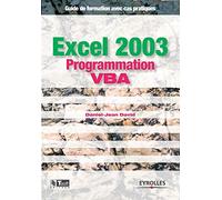 Excel 2003: Programmation VBA