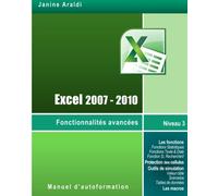 Excel 2007-2010 Fonctionnalités avancées