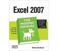 Excel 2007, Missing Manual Series Matthew Macdonald (Auteur)