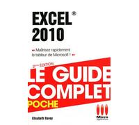 Gcpoche excel 2010 - MA éditions - Micro Application - Poche - Manuel