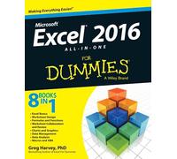 Excel 2016 AllInOne For Dummies by G Harvey Greg Harvey, (Auteur)