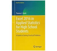 Excel 2016 In Applied Statistics For High School Students