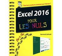 Excel 2016 Pas à pas Pour les Nuls