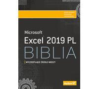 Excel 2019 FR Bible Michael Alexander, Dick Kusleika, John Walkenbach (Buch auf Polnisch)