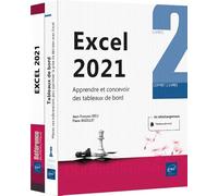 Eni – Excel 2021 : Coffret de 2 livres – Apprendre et concevoir des tableaux de bord