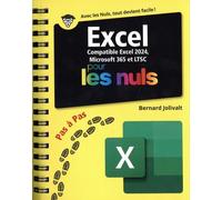 Excel 2024 Pas à Pas pour les Nuls : excel, office, microsoft 365, fonction, formule, tableaux croisés dynamiques, faire des calculs