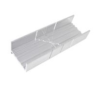 Excel Blades Boîte à onglets en métal - Construction en aluminium et acier - Fabriquée aux États-Unis - Petite boîte à onglets de 15,2 cm - Scie à onglets en métal avec 2 angles de coupe - Idéale pour couper le bois et les métaux mous