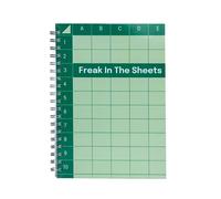 Excel Dictionary Freak in the Sheets Carnet de notes de raccourci Excel de 100 pages avec Mac et PC Guide de référence pour gagner du temps